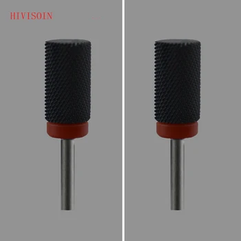 

2 Pcs/Lot Black Ceramic Nail Drill Bit - Lager Barrel Bit - F (1083.066)