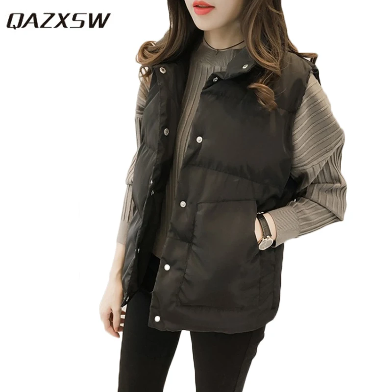 Женский жилет с воротником-стойкой весна 2019 | Женская одежда