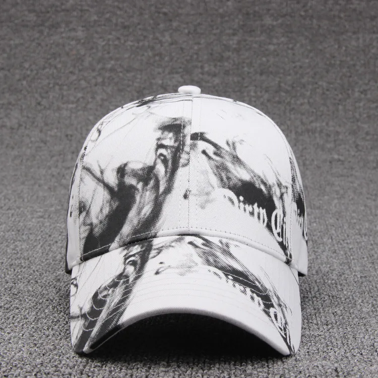 

Spring and Summer New Cloud Smoke Cotton Baseball Cap Men Travel Duck Tongue Cap