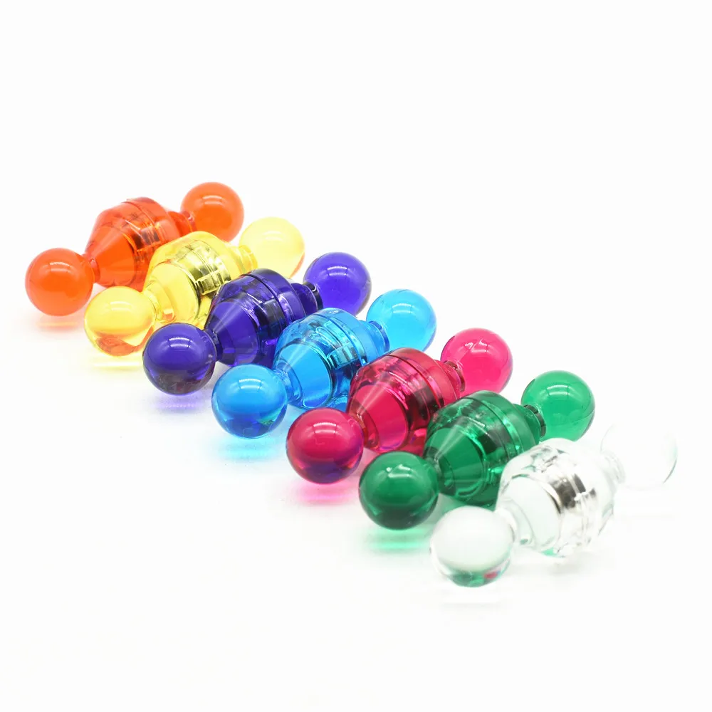 

Drawing Magnet Dia. 15mm 7 Colors Optional NdFeB Permanent Magnets Magnetic Push Pins for Office and School Use 28pcs