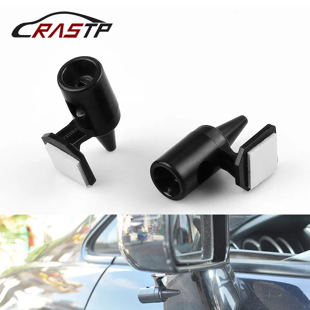 

Universal 2 pieces Deer Whistle Device Bell Automotive Black Deer Warning Whistles Auto Safety Alert Device TUR009-2