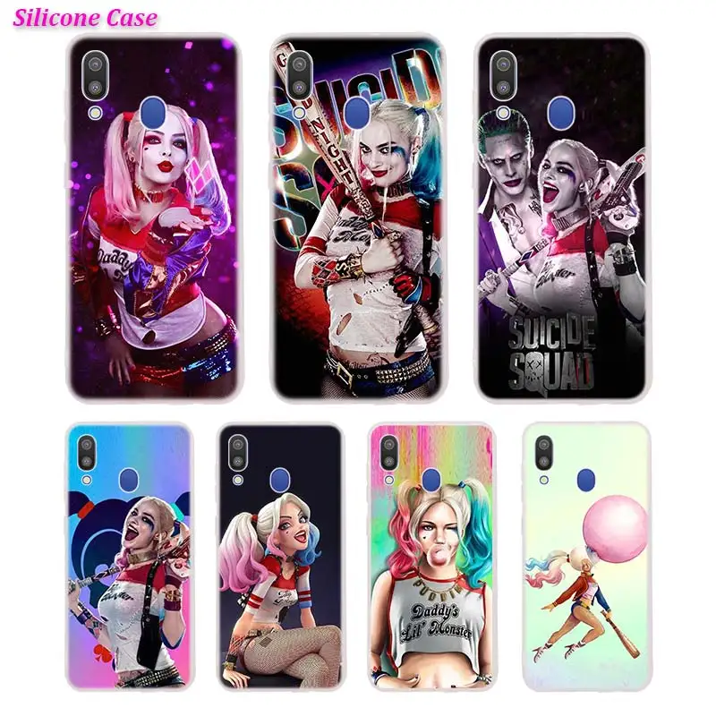 

Silicone Phone Case Hero Joker and Harley Quinn Printing for Samsung Galaxy A70 A50 A40 A30 Cases Cover