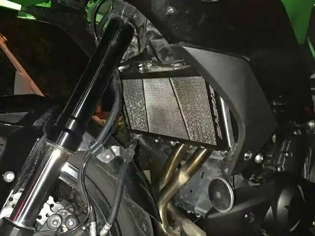 Для KAWASAKI Versys650 Versys 650 KLE650 KLE мотоциклетный радиатор боковая защита для гриля