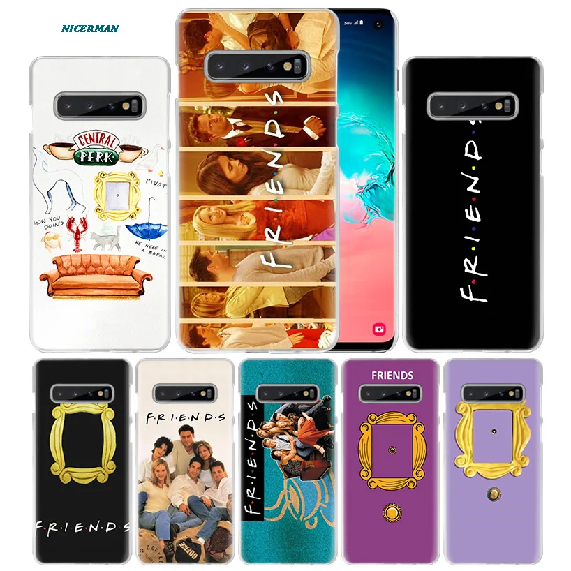 

Friends Together TV Show Case for Samsung Galaxy S10 5G S10e S9 S8 M30 M20 M10 J4 J6 Plus J8 2018 Note 8 9 Hard PC Phone Cover