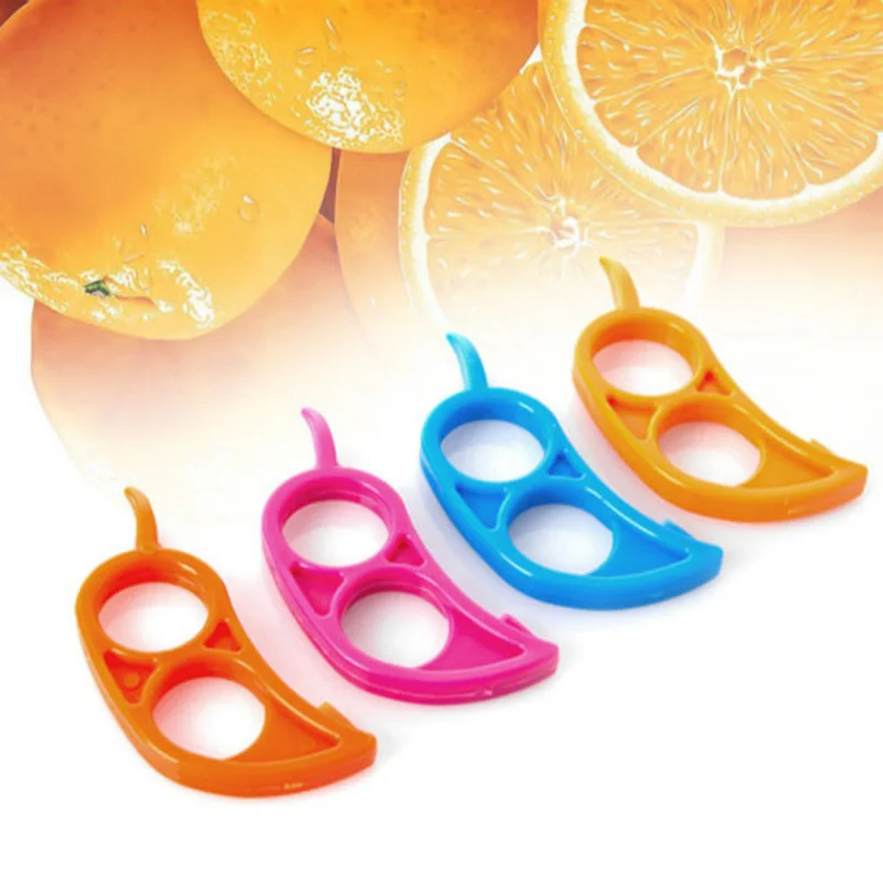 5Pcs/set Creative Orange Peelers Zesters Lemon Slicer Fruit Stripper