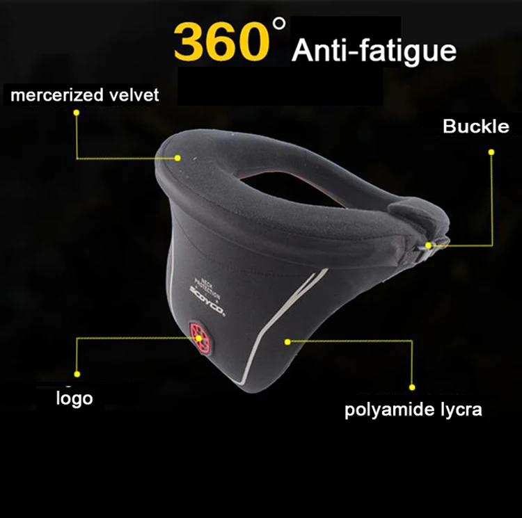 Защитная SCOYCO мотоциклетная защита для шеи Высокое качество спортивное снаряжение для дальних гонок защитный шейный бандаж для мотокросса N03