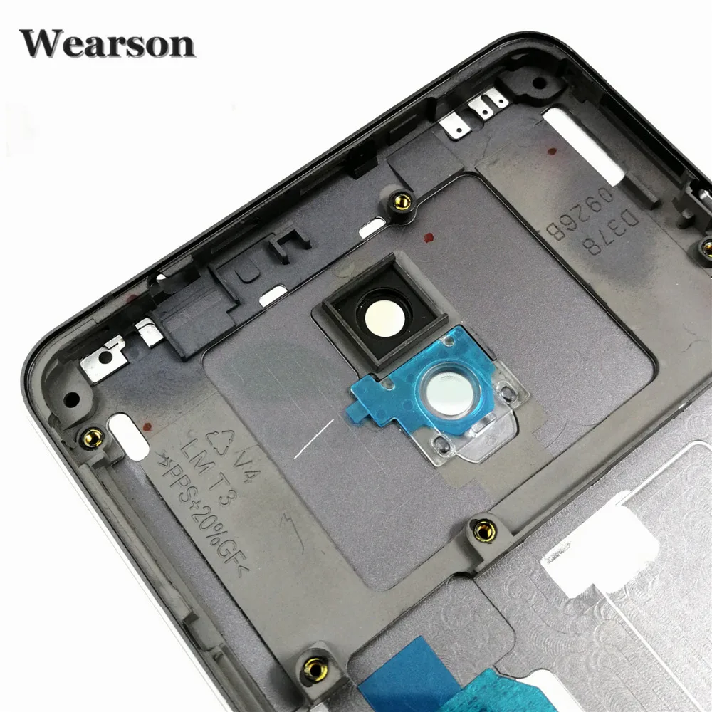 For Lenovo P2 P2C72 P2A42 Back Cover+Camera Glass+Top Bottom Cover Quality P2 Battery Cover Free Shipping With Tracking Number (4)