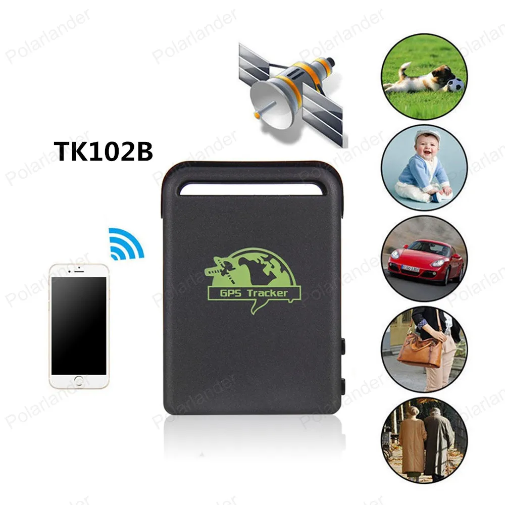 new Tracker Quad Band GPS track Locator car GSM SMS gprs real time tracking system location