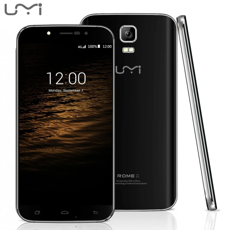 Original Umi Rome X Mobile Phone MTK6580 Quad Core 5 5inch Android 5 1 1GB RAM