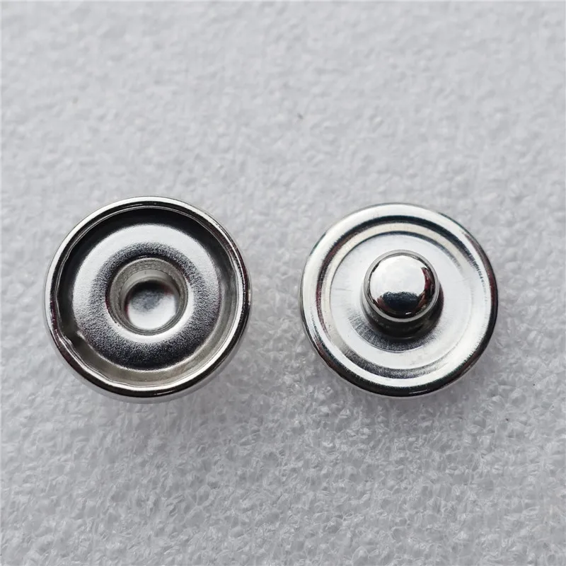 

200pcs/lot Copper Small 12mm Snap Button Base Interchangeable Jewelry DIY Findings