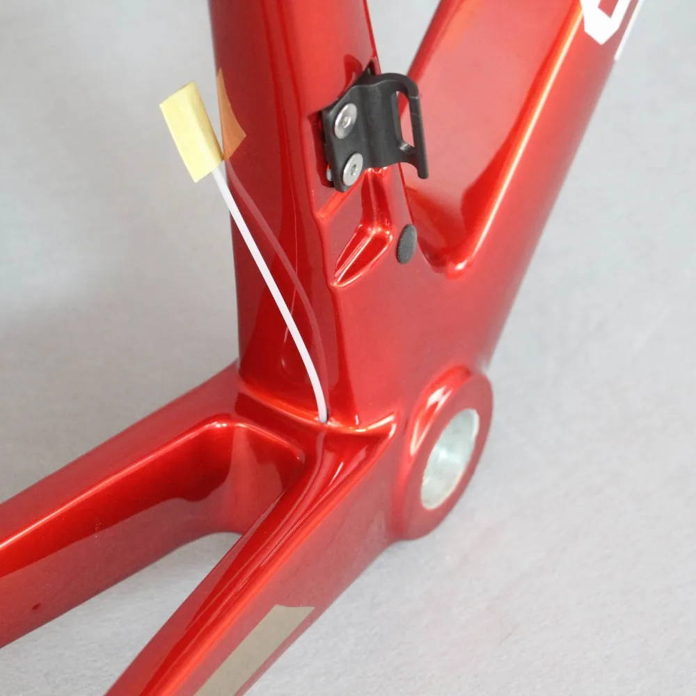 Discount OEM uk brand  T1000 carbon  fibre bicycle frame 780g Carbon Road Bike Frame Di2 Electronic variable speed  new Eps technology 5