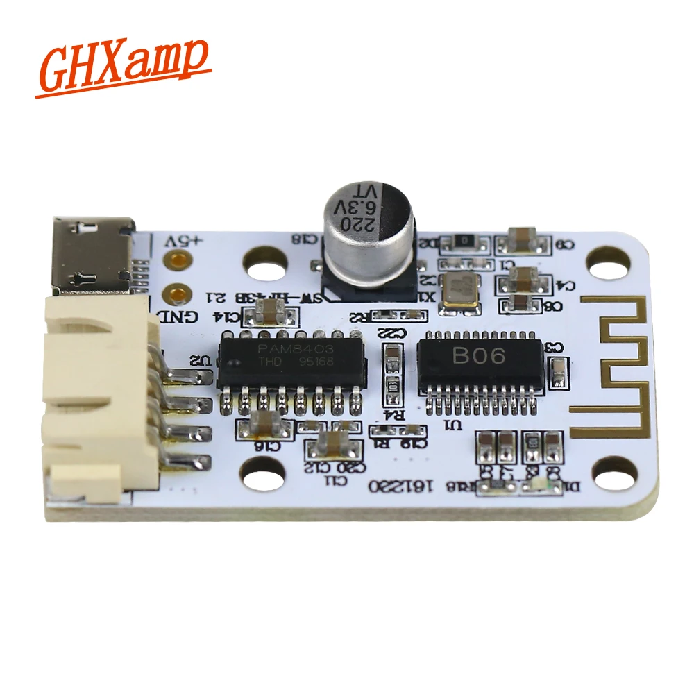 

Ghxamp Updates 2*3W USB Bluetooth Amplifier Mini Speaker Music MP3 board Bluetooth Receiver 5V