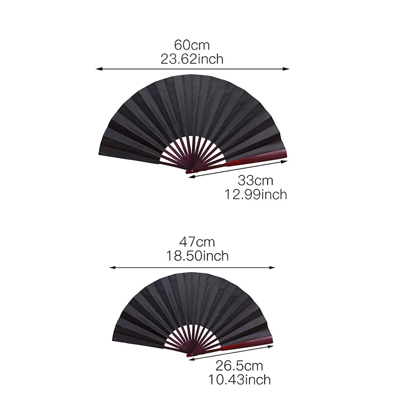 Декоративные веера, бамбуковый шелк, Ручной Веер, подарок для мужчин, вечерние, складные, сделай сам, Пустой Карман, Женский веер с орнаментом, китайский стиль