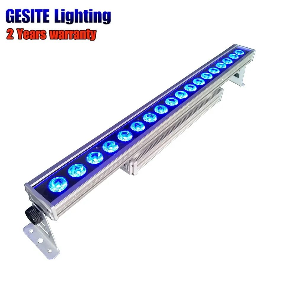 Luz do Estágio 4 Pcs e lot180pcs 18 w Rgbwa uv 6em1 Rgbwa Led Wall Washer Luz 5 4 PCS LOT180pcs * 18 W RGBWA