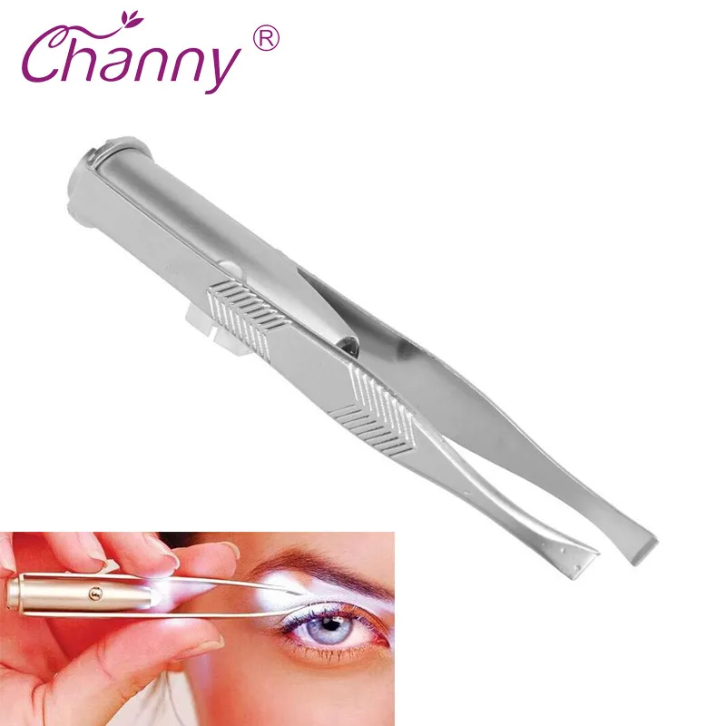 Buy Channy Tweezer Eyebrow With LED Light Eyelash