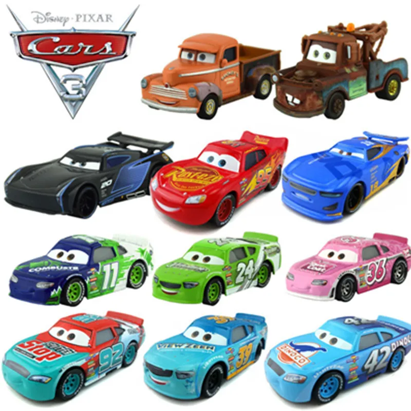 27 стилей Disney Pixar Cars Jackson Storm Chick Hicks 1:55 весы литье под давлением металлический сплав