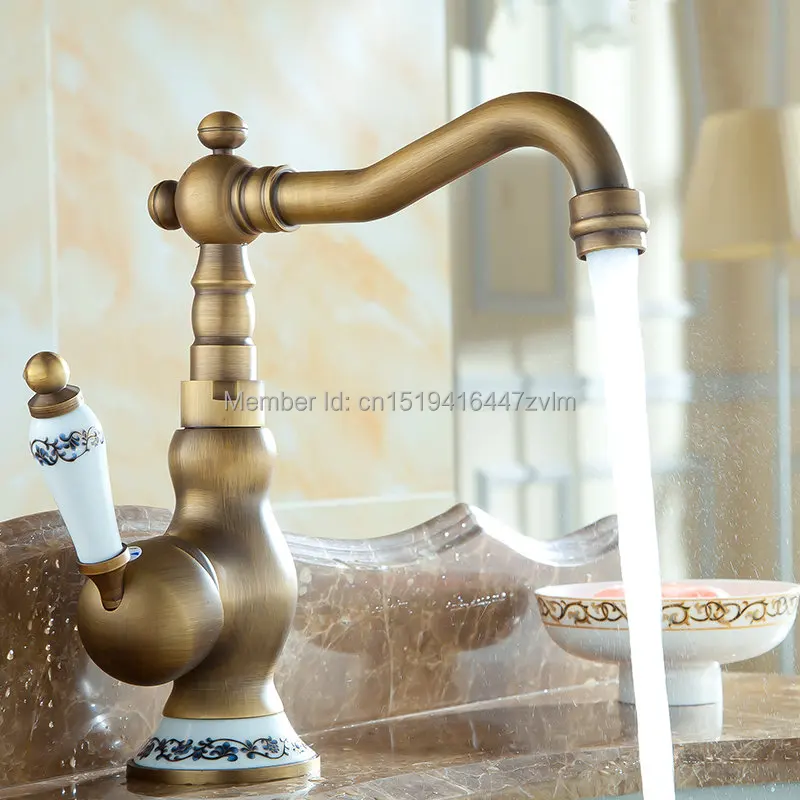 Antique-Brass-Kitchen-Faucet-Bathroom-Sink-Basin-Brass-Faucets-Mixer-Tap-Faucet-9066AP (1)