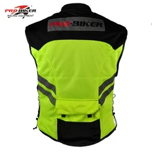 Motorcycle Reflective Vest Street Road Protector Motocross Body Armour Protection Jackets Vest Clothing Protective Gear JK22