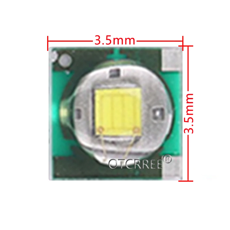 1-100 шт. 3535 SMD 1 Вт-3 Вт светодиодный Диод Замена CREE светодиодный XPE XPG R3 белый теплый белый 3000 К 6500 к красный нм с печатной платой 16 мм 20 мм