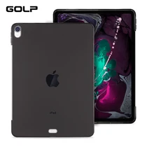 Чехол для iPad Pro 12,9 чехол, GOLP полная защита Мягкая силиконовая задняя накладка из ТПУ чехол для iPad Pro 12,9 чехол