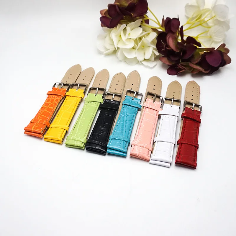 PU Watchband 24mm watch band 20mm for clock accessories 2019 multicolor ...