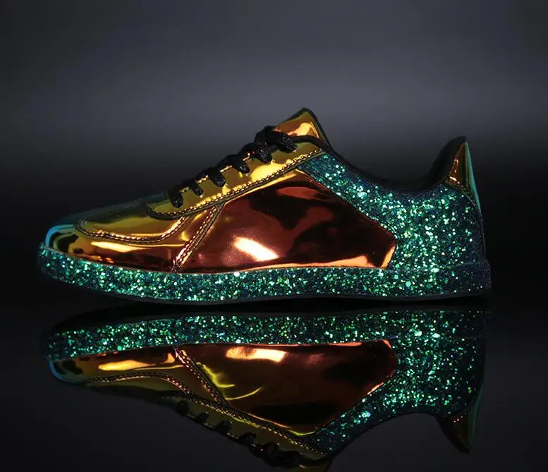 

Fashion Glitter Women Casual Shoes Flats Glisten Superstar Sneakers Glitter Luxury Shoes Women Designers 41 Trainers Colorful