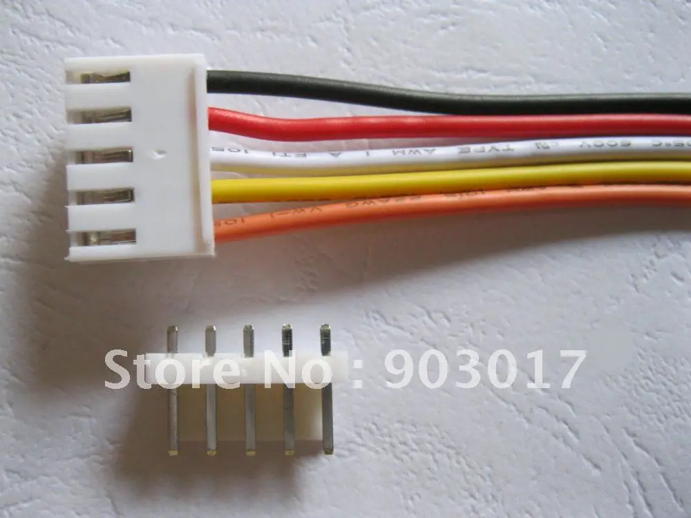 10 шт. VH3.96 3 96 мм 5-контактный гнездовой провод 22AWG со штыревыми разъемами 300 |