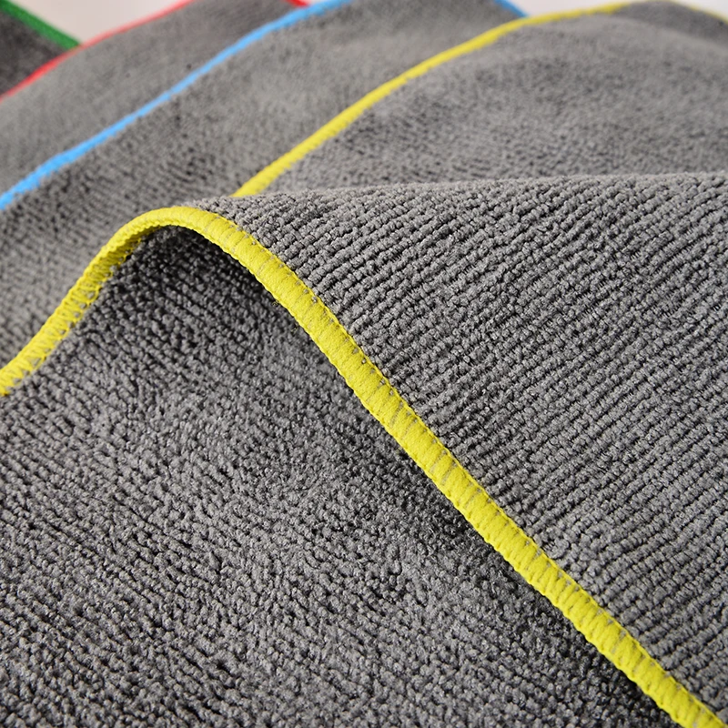 1 шт. серая тряпочка из микрофибры для мытья посуды|microfiber cleaning cloth|cleaning clothmicrofiber |