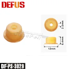 200 штук 12x6,4x2,5 мм топливный инжектор пинтл крышка пластиковая изоляционная крышка Автозапчасти для универсальных автомобилей Ремонтный комплект DF-PS-3029