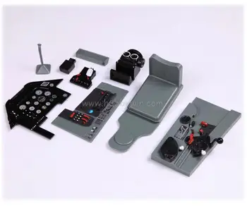 

FMS part FMSSG310 Plastic Scale Cockpit RC scale Warbird model airplane parts price free shipping