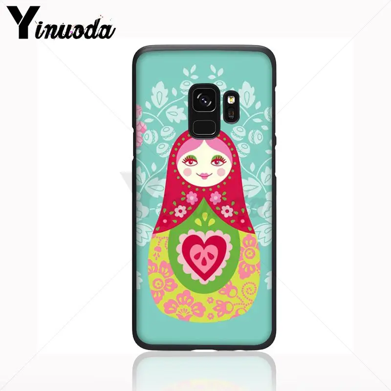 Cute Russian Dolls Pattern Matryoshka
