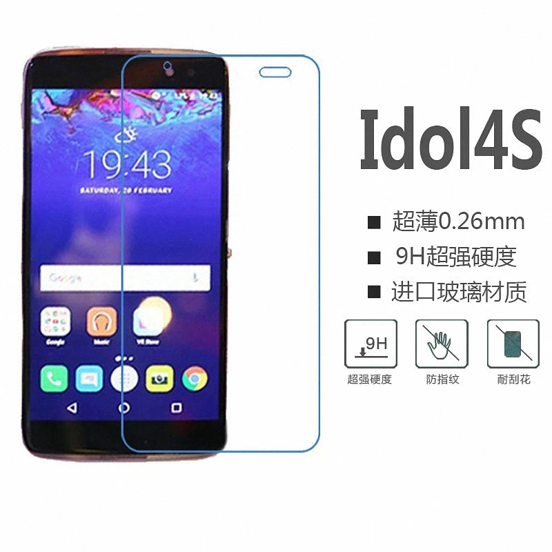 For alcatel Idol 4s Tempered Glass Screen Protector Guard Film 6070 6070K 6070O 6070Y 5.5-inch | Мобильные телефоны и