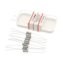 E-XY спиральная катушка 10 шт./кор. нагревательный провод 0.25ohm готовых изготавливаем Сменные спирали большой для обслуживаемых атомайзеров и дрипок, атомайзер