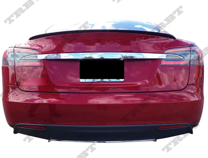 테슬라 모델 S70 S70D S60 S90 SP85D 탄소 섬유 윙 스포일러에 적합