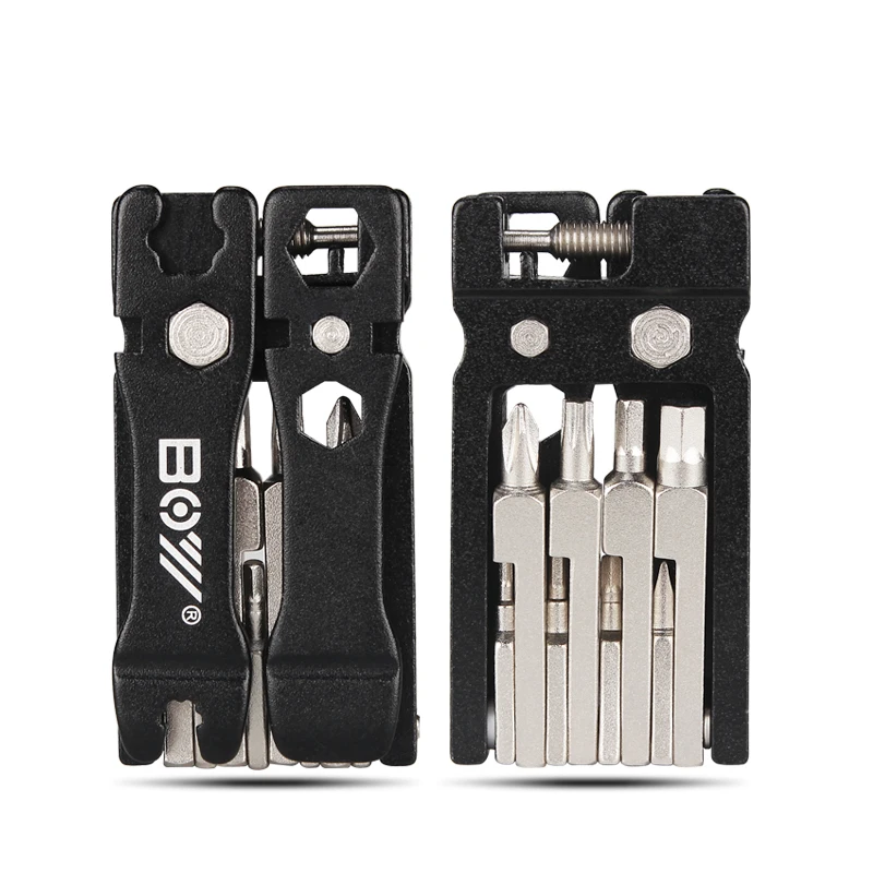 Vente Kit d outils de réparation de vélo combinaison 21 en 1 outils d enlèvement de chaîne de clé hexagonale tournevis niveau de pneu clé Allen outils de réparation de vélo