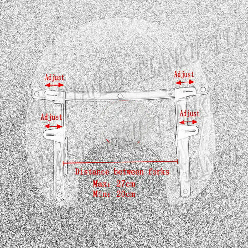 Лобовое стекло для мотоцикла Sportster XL883 1200 48 72 Dyna Wide Glide Softail FLST FLT FLHT Glides| |