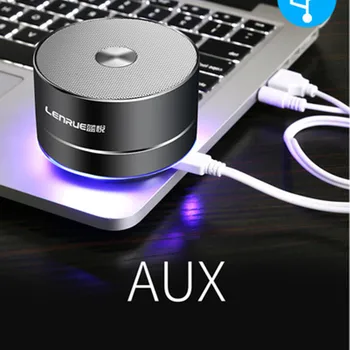

A2 wireless Car Bluetooth Speaker 3.5mm USB TF Aux Car Bass Mini Computer Small Stereo Music Player Home Office Loudspeaker