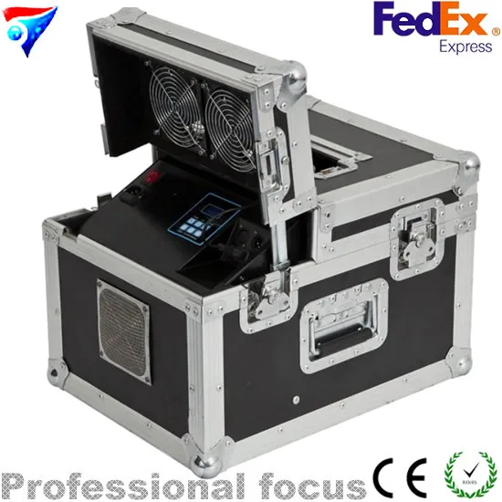 

600w haze machine/ new 600w dual hazer machine fog smoke machine dmx512 with flight case