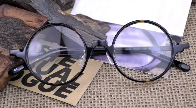 Оптические очки круглой формы мужские очки ретро оправы прозрачные линзы ручной работы компьютерные очки деревянные стильные роскошные унисекс