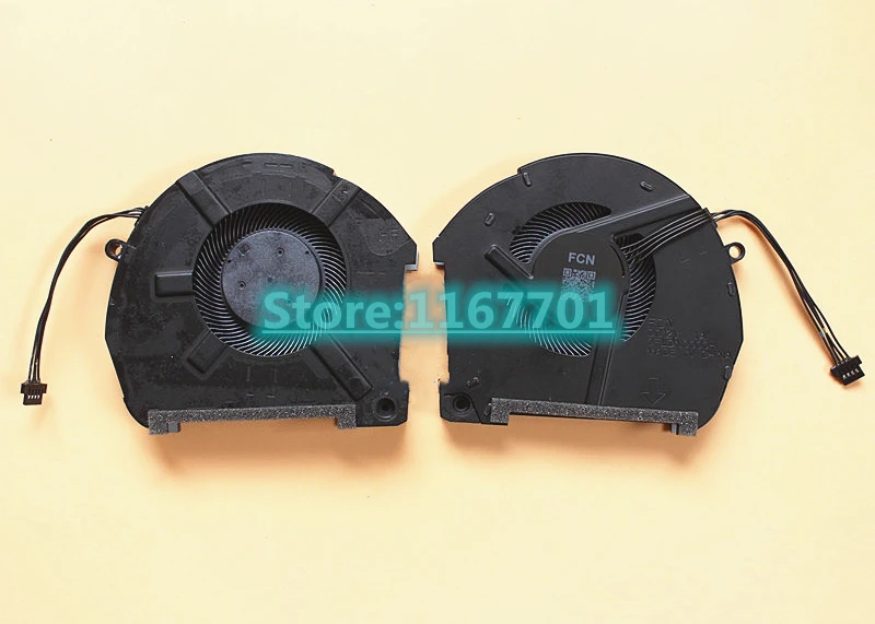 cheap New Original Laptop Notebook CPU GPU Cooling Fan For Gigabyte Aorus 15 15 XA Thunderobot 911pro 911 pro 0FLFX0000H