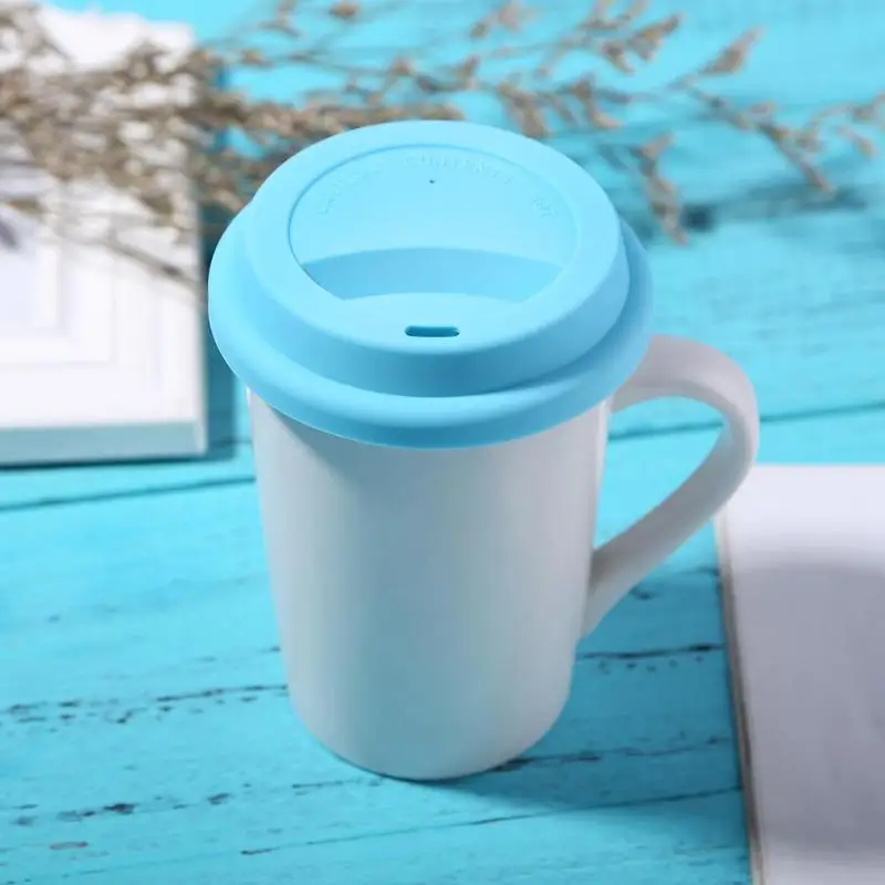 Противопыльные силиконовые крышки для чайная чашка с крышкой кофе Caneca