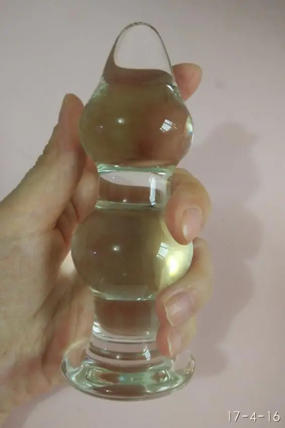 Huge Glass Butt Plug Anal Plug Large Transparent Crystal Anal sex Dildo Double Balls Anal Sex Toys For Woman man erotic toys gay 5 Huge Glass Butt Plug Anal Plug Large Transparent Crystal Anal sex Dildo Double Balls Anal Sex Toys For Woman man erotic toys gay 5