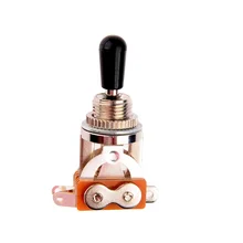 3 Way Pickup Selector Toggle Switch for Epiphone for Les Paul LP Electric Guitar - Silver(Handle Color Radom) 3 Way Pickup Selector Toggle Switch for Epiphone for Les Paul LP Electric Guitar - Silver(Handle Color Radom)