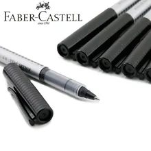 Faber Castell 10 шт./кор. гелевые ручки 0,5 мм синие чернила или черными чернилами для студентов школы стационарные