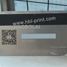 Hico магнитный металлический знак полосы, qr-код, подписи и серийный Выгравированный номер