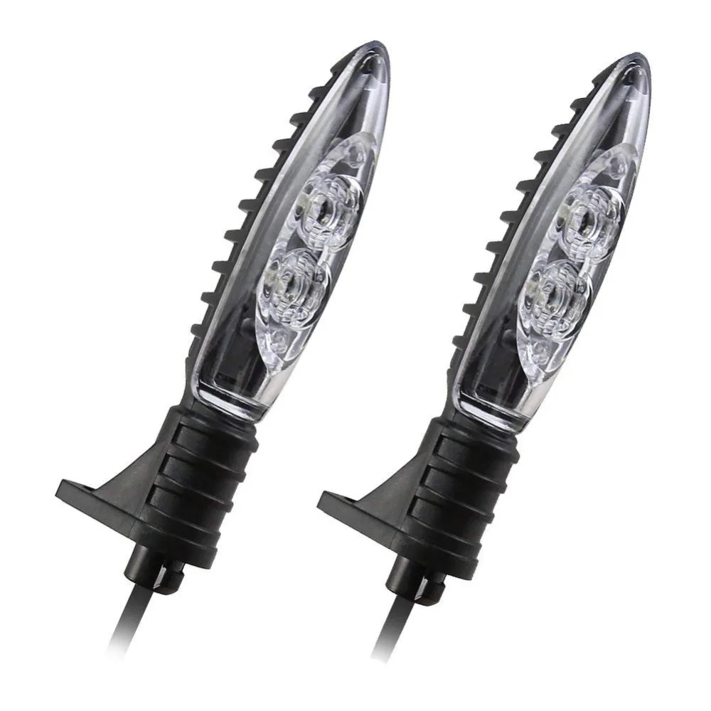 

2pcs Motorcycles LED Front Turn Indicator Signal Light Indicator Light Blinker For BMW F800r F800gs F650gs R1200gs Adventure