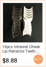 1 комплект/4 шт. Intraoral стоматологическая клиника фото зеркало+ 10 шт. втягивающие щеки губы роторасширитель