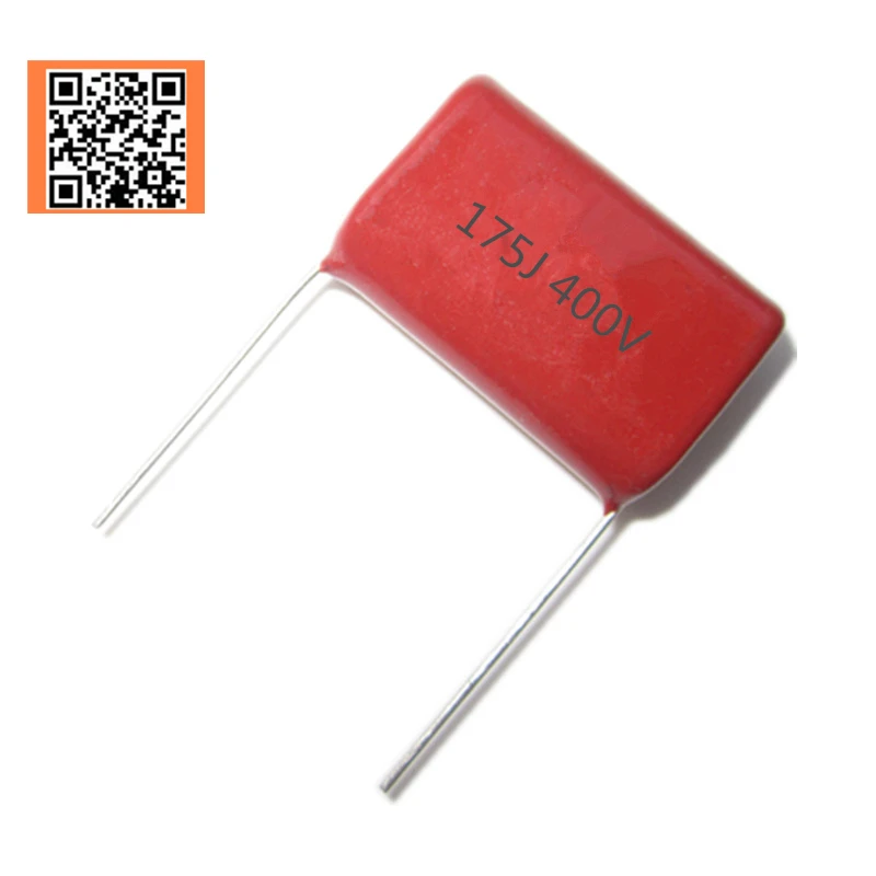 

5pcs CBB 400V 1.7UF 175J 400V 5% PITCH 20MM DIP CBB Polypropylene film capacitor