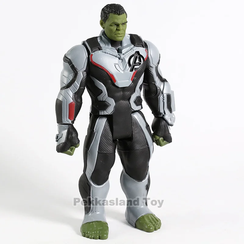 Мстители эндгейм Марвел Капитан квантовый боевой костюм команда Халк Железный человек Черная пантера танос фигурка модель игрушки