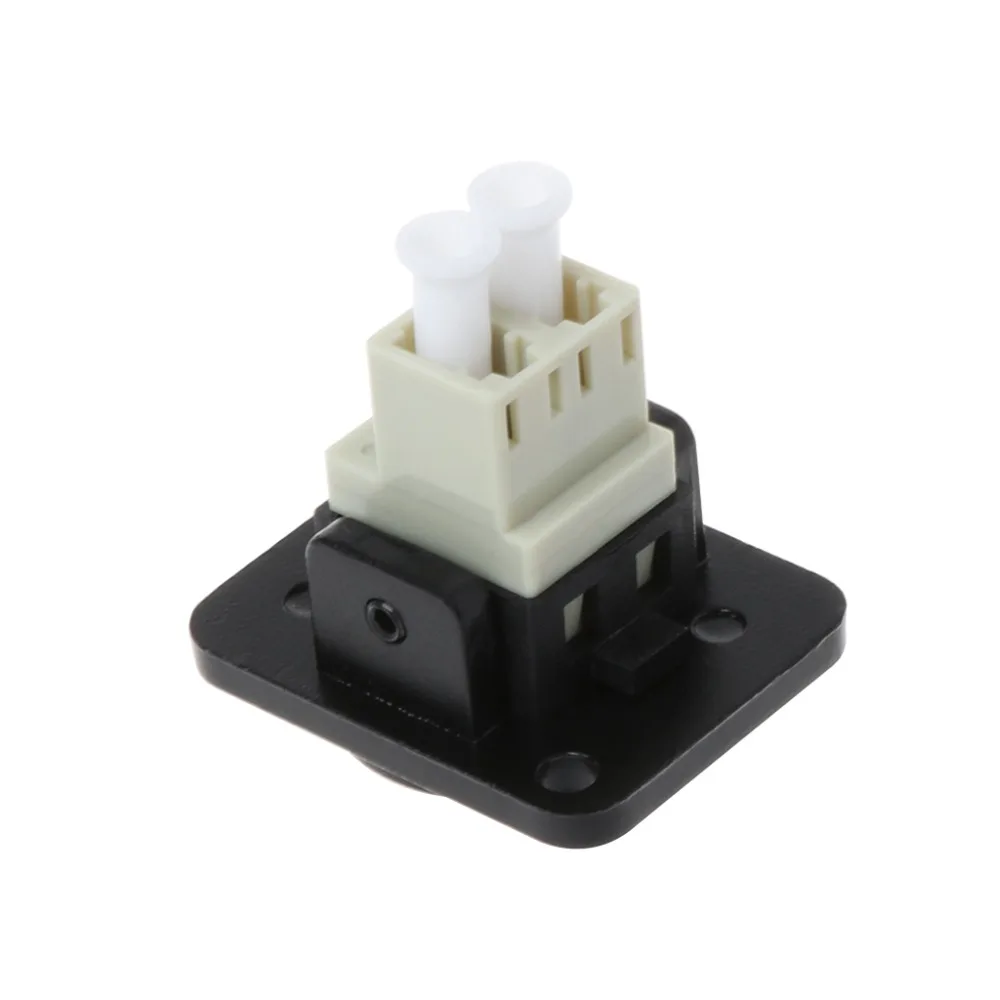 RJ45 D-type LC волоконно-оптический Прямой разъем шасси панель монтажная розетка Держатель удлинитель-Модульный CAT5E адаптер